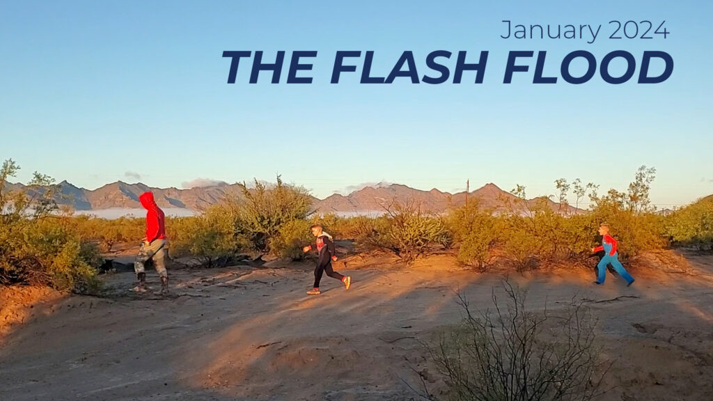 From braving unexpected flash floods to meaningful encounters with our neighbors and guests. Join us as we bring you on a search for a new bus, tackle our massive brush pile, and share the latest work on the clubhouse.